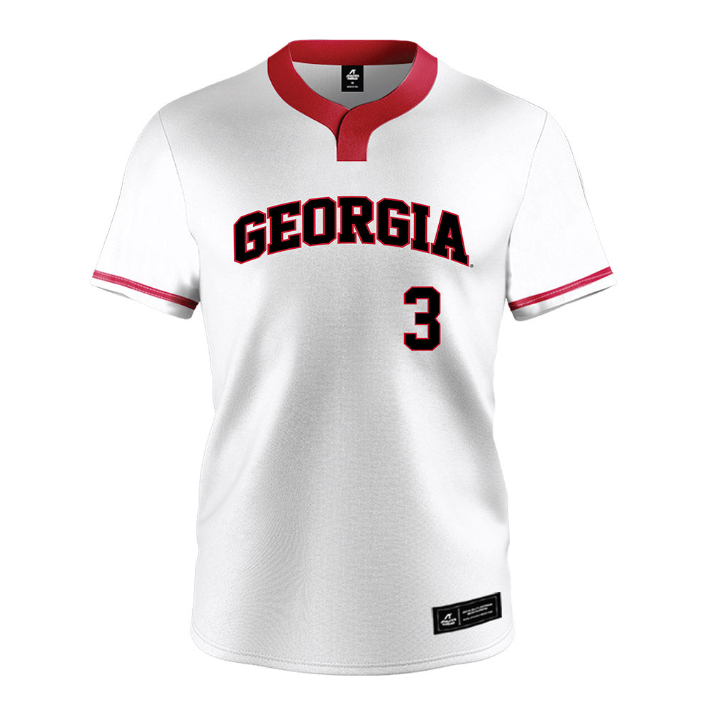 Georgia - NCAA Softball : Tyah Charlton - White Jersey-0