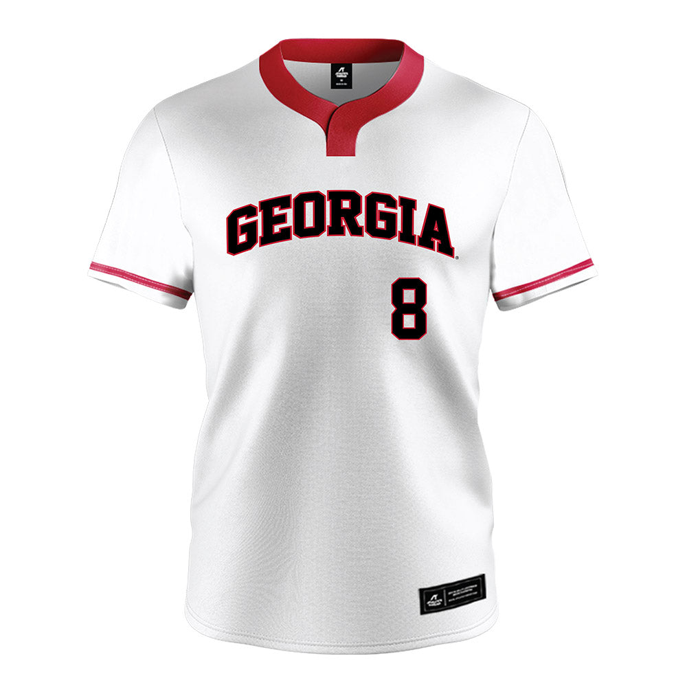 Georgia - NCAA Softball : Day-lee Williams - White Jersey-0
