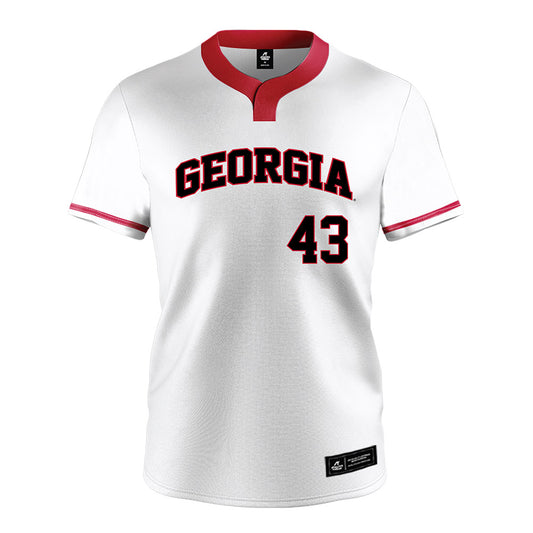 Georgia - NCAA Softball : Ada Little - White Jersey-0