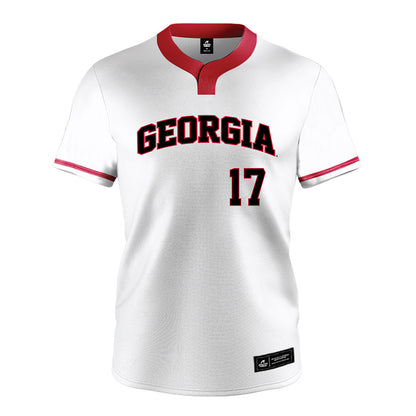 Georgia - NCAA Softball : Emma Castorri - White Jersey-0
