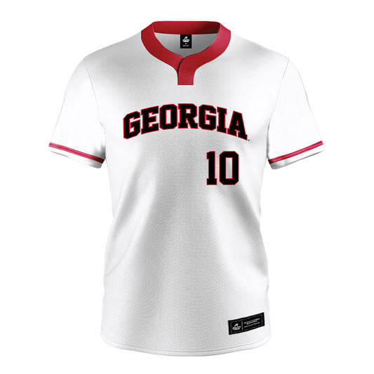 Georgia - NCAA Softball : Mollie Mitchell - White Jersey-0