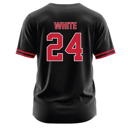 Georgia - NCAA Softball : Esther White - Black Jersey-1