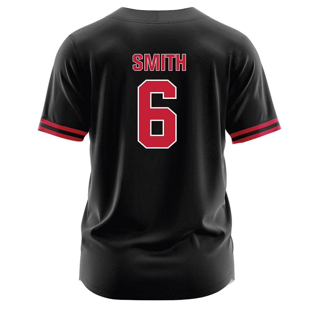 Georgia - NCAA Softball : Brooke Smith - Black Jersey-1