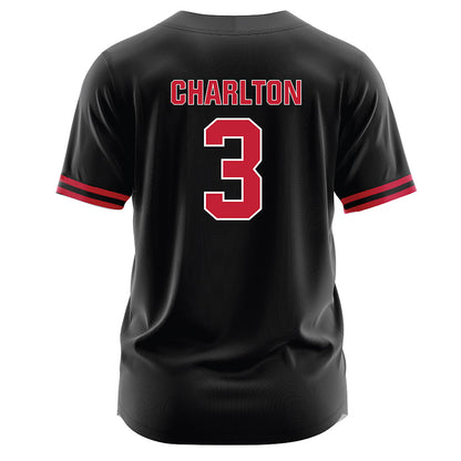 Georgia - NCAA Softball : Tyah Charlton - Black Jersey-1