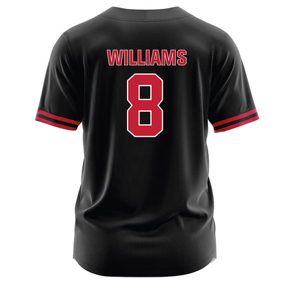 Georgia - NCAA Softball : Mua Williams - Black Jersey-1