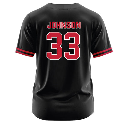 Georgia - NCAA Softball : Maddie Johnson - Black Jersey-1