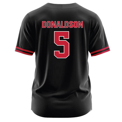 Georgia - NCAA Softball : Natalie Donaldson - Black Jersey-1