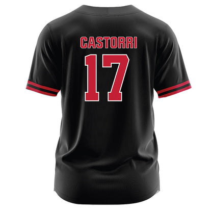 Georgia - NCAA Softball : Emma Castorri - Black Jersey-1