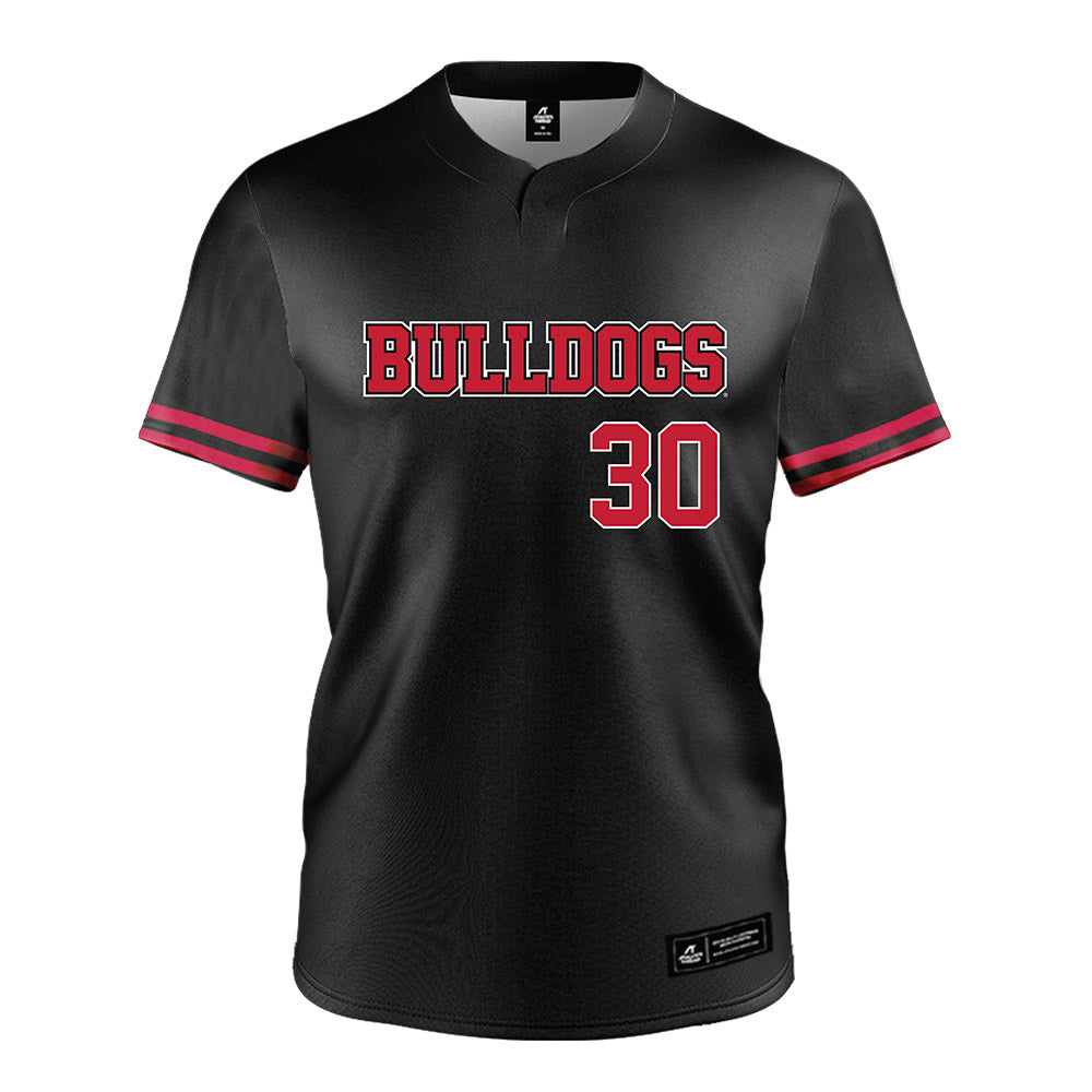 Georgia - NCAA Softball : Destin Howard - Black Jersey-0