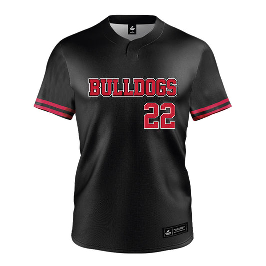 Georgia - NCAA Softball : Emily Digby - Black Jersey-0