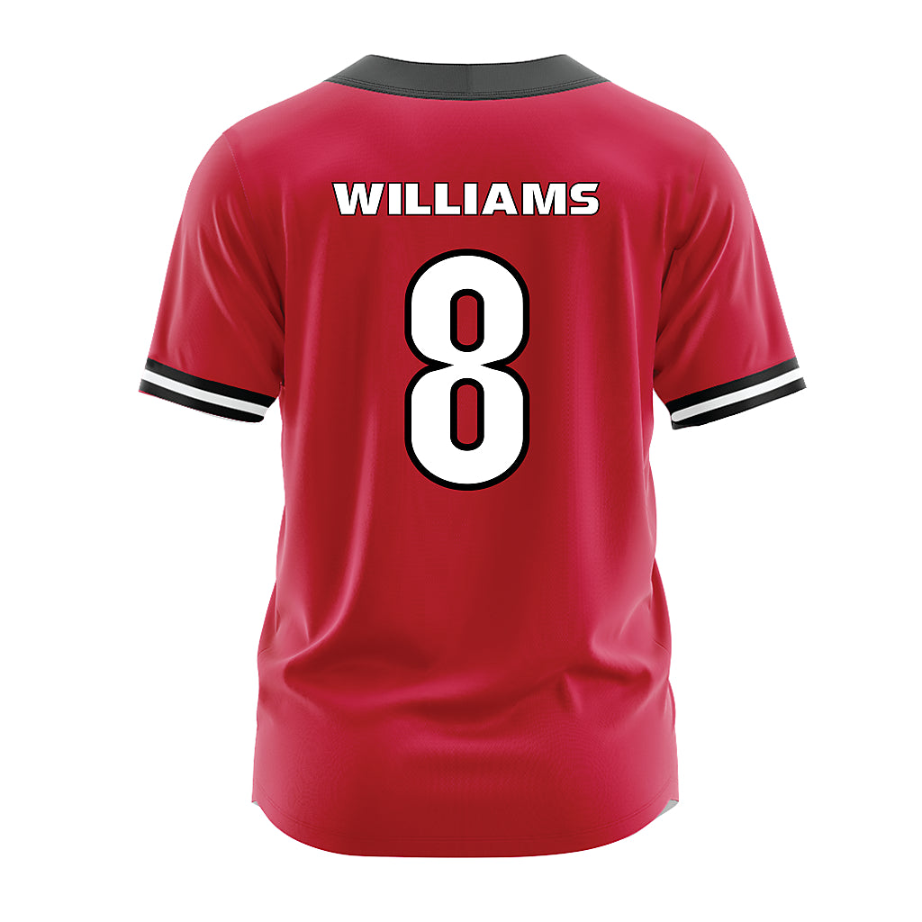 Georgia - NCAA Softball : Day-lee Williams - Red Jersey-1