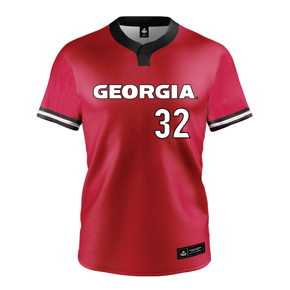 Georgia - NCAA Softball : Gabi Novickas - Red Jersey-0