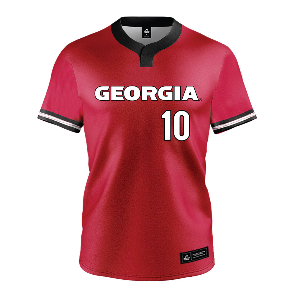 Georgia - NCAA Softball : Mollie Mitchell - Red Jersey-0