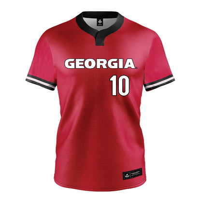 Georgia - NCAA Softball : Mollie Mitchell - Red Jersey-0