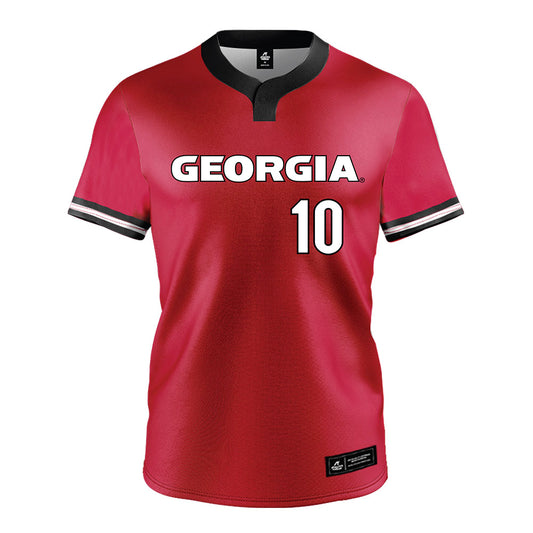 Georgia - NCAA Softball : Mollie Mitchell - Red Jersey-0
