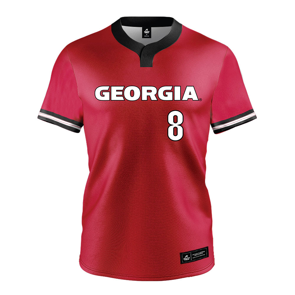 Georgia - NCAA Softball : Day-lee Williams - Red Jersey-0
