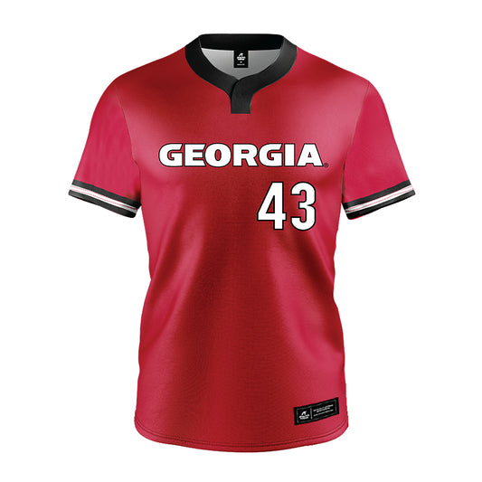 Georgia - NCAA Softball : Ada Little - Red Jersey-0