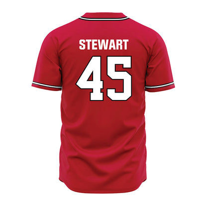 Georgia - NCAA Baseball : Bradley Stewart - Red Jersey-1