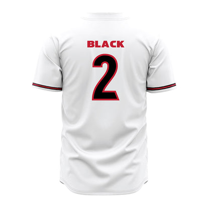 Georgia - NCAA Baseball : Ryan Black - White Jersey-1
