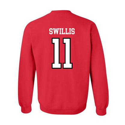 UNLV - NCAA Women's Basketball : Alexis Swillis - Classic Shersey Crewneck Sweatshirt-1