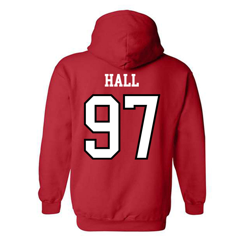 UNLV - NCAA Football : Cory Hall - Classic Shersey Hooded Sweatshirt-1