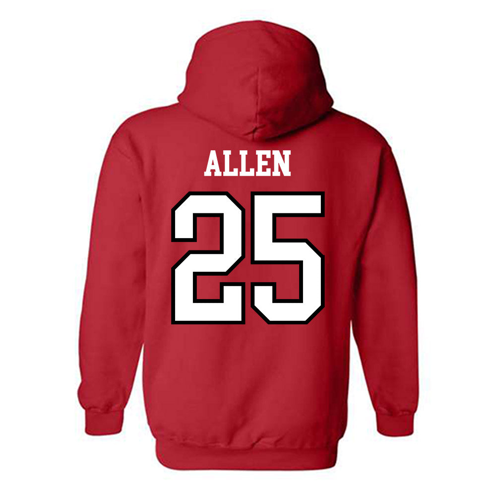UNLV - NCAA Football : Jaylen Allen - Classic Shersey Hooded Sweatshirt-1