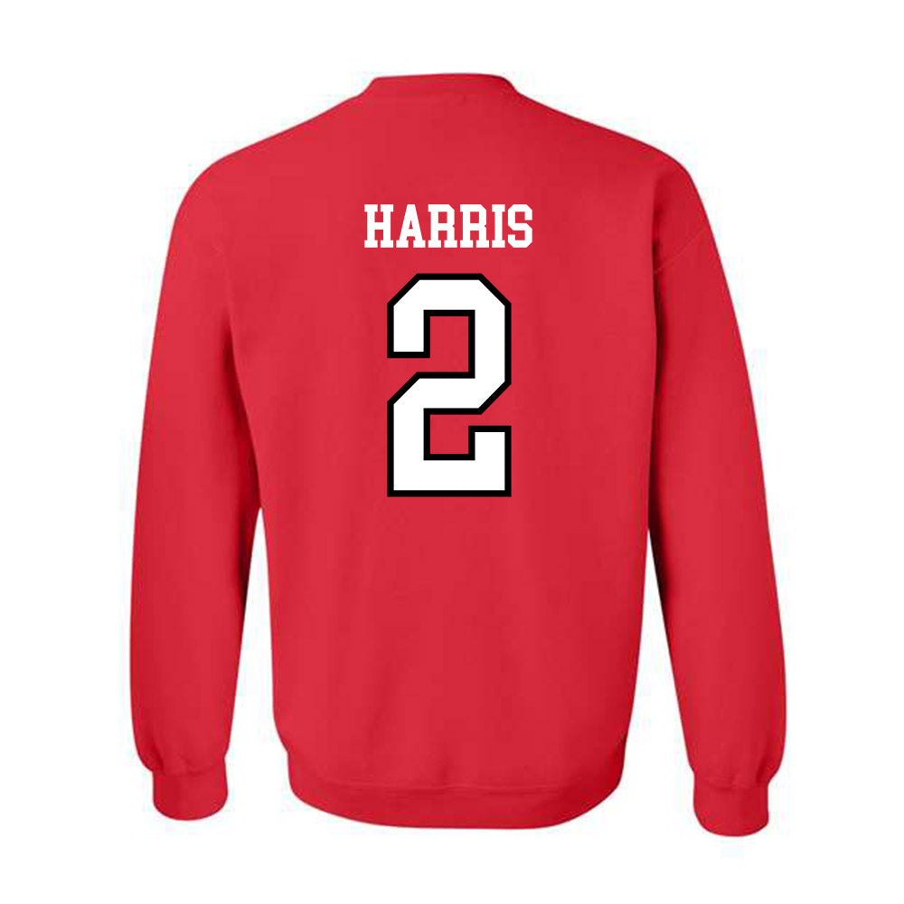 UNLV - NCAA Football : Denver Harris - Classic Shersey Crewneck Sweatshirt-1