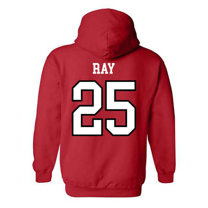 UNLV - NCAA Football : Rogerick Ray - Classic Shersey Hooded Sweatshirt-1