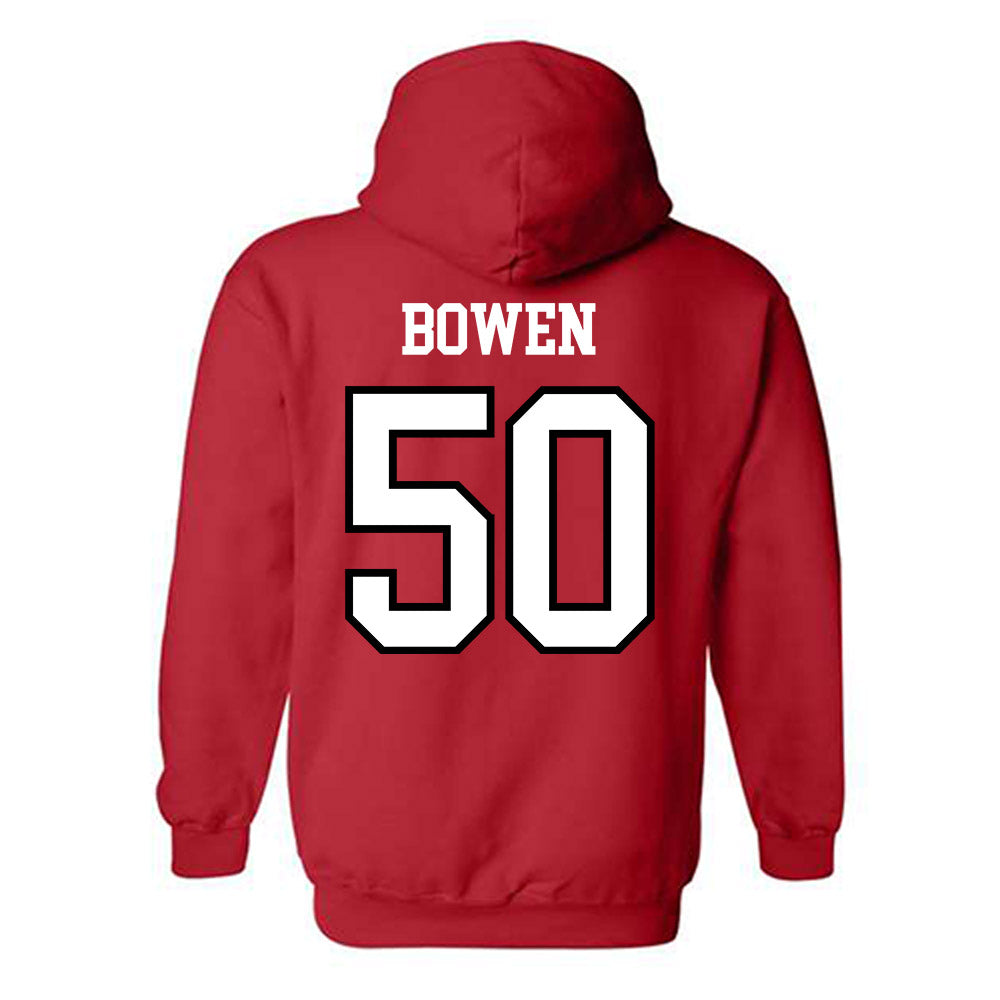 UNLV - NCAA Baseball : Gavyn Bowen - Classic Shersey Hooded Sweatshirt-1