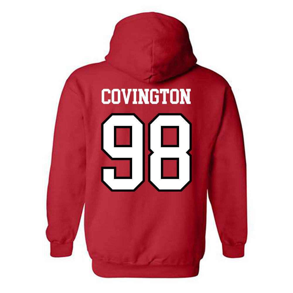 UNLV - NCAA Football : Jordan Covington - Classic Shersey Hooded Sweatshirt-1