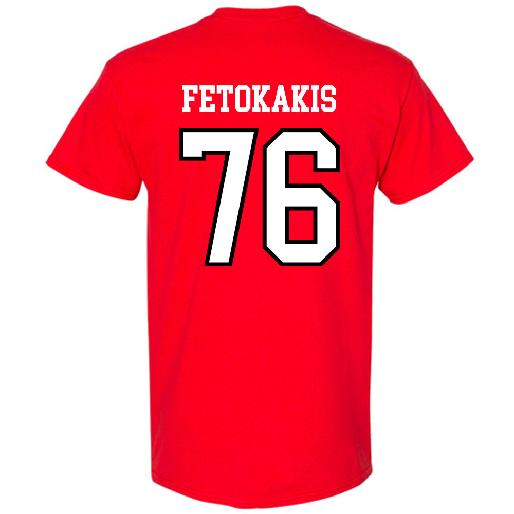 UNLV - NCAA Football : Chrysanthos Fetokakis - Classic Shersey T-Shirt-1