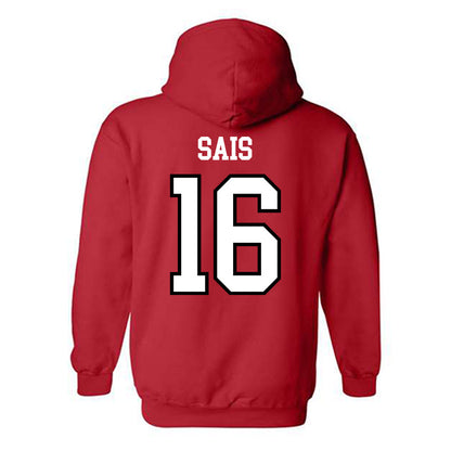 UNLV - NCAA Men's Soccer : Jace Sais - Classic Shersey Hooded Sweatshirt-1