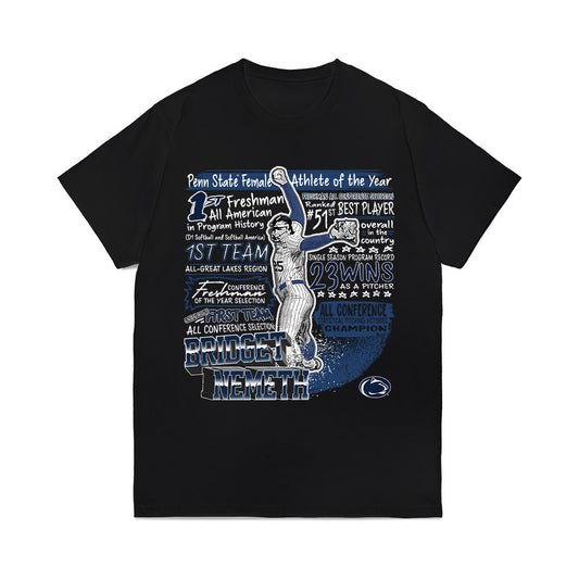 Penn State - NCAA Softball : Bridget Nemeth - Collage Comfort Colors T-Shirt-0