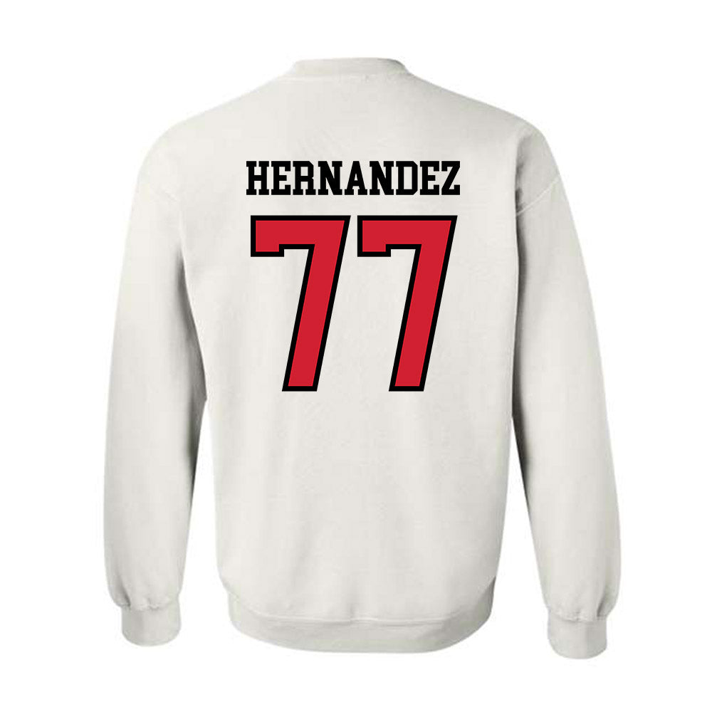 UNLV - NCAA Football : Daniel Hernandez - Classic Shersey Crewneck Sweatshirt-1