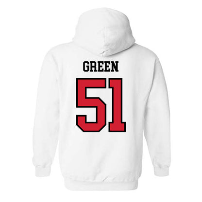 UNLV - NCAA Football : Alexander Green - Classic Shersey Hooded Sweatshirt-1