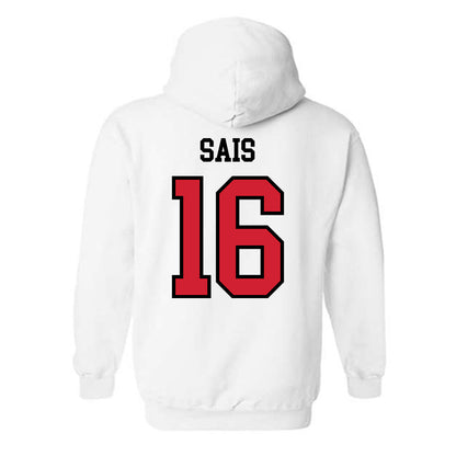 UNLV - NCAA Men's Soccer : Jace Sais - Classic Shersey Hooded Sweatshirt-1