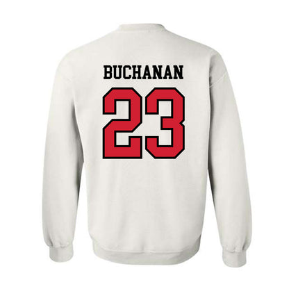 UNLV - NCAA Football : Jordan Buchanan - Classic Shersey Crewneck Sweatshirt-1