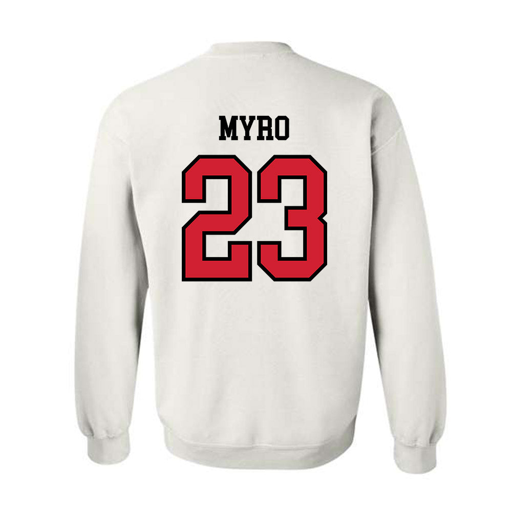 UNLV - NCAA Baseball : Gunnar Myro - Classic Shersey Crewneck Sweatshirt-1