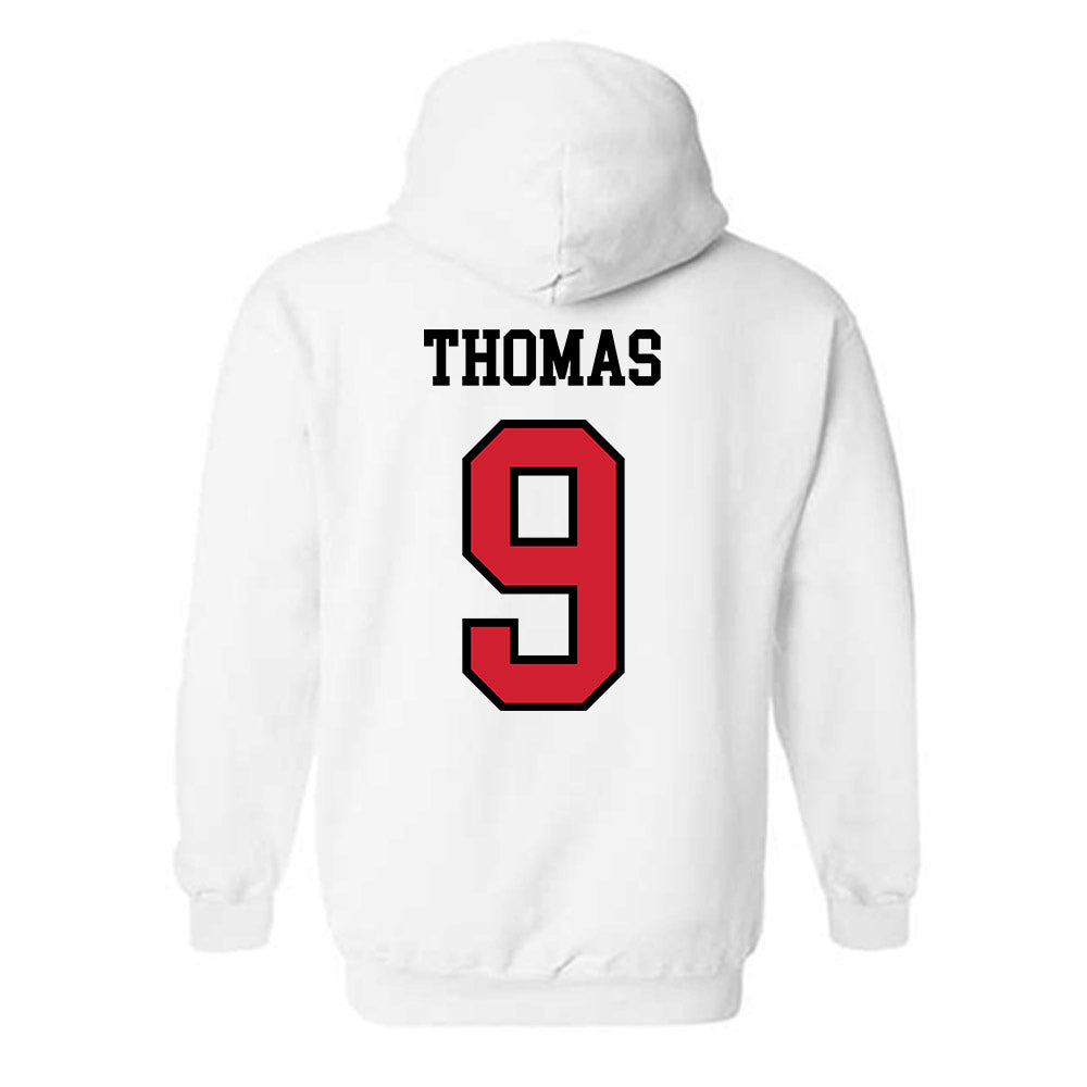UNLV - NCAA Football : JaiDen Thomas - Classic Shersey Hooded Sweatshirt-1