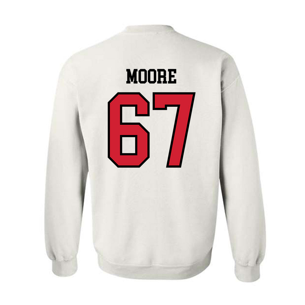 UNLV - NCAA Football : Toby Moore - Classic Shersey Crewneck Sweatshirt-1