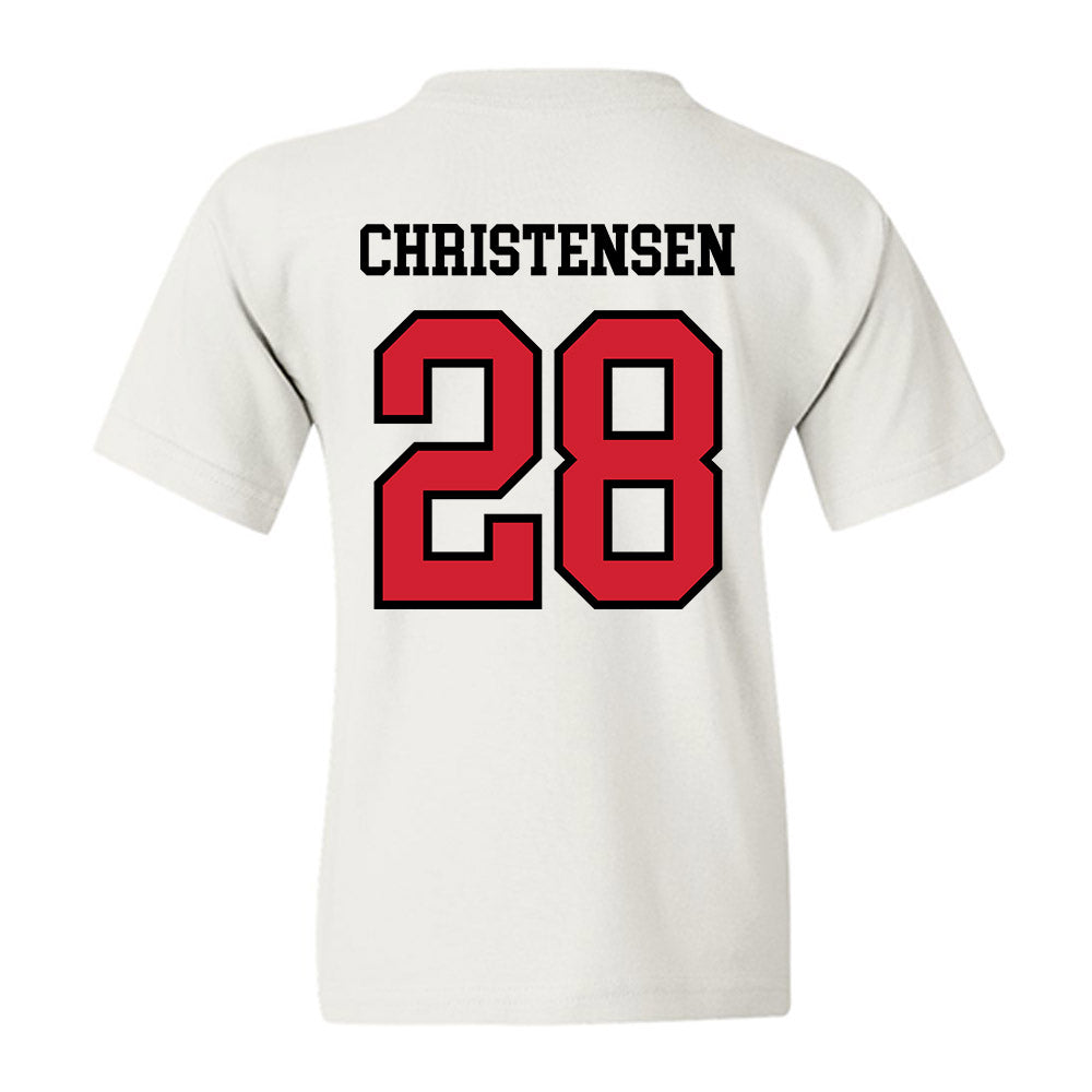 UNLV - NCAA Football : Logan Christensen - Classic Shersey Youth T-Shirt-1