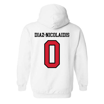 UNLV - NCAA Football : Andreas Diaz-Nicolaidis - Classic Shersey Hooded Sweatshirt-1