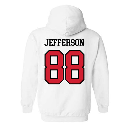 UNLV - NCAA Football : Velltray Jefferson - Classic Shersey Hooded Sweatshirt-1