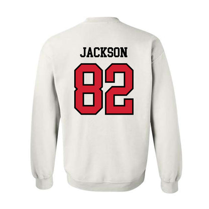 UNLV - NCAA Football : Rashawn Jackson - Classic Shersey Crewneck Sweatshirt-1