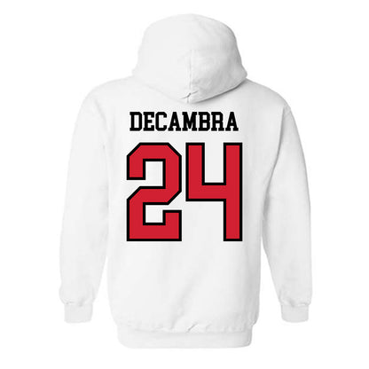 UNLV - NCAA Football : Kodi DeCambra - Classic Shersey Hooded Sweatshirt-1