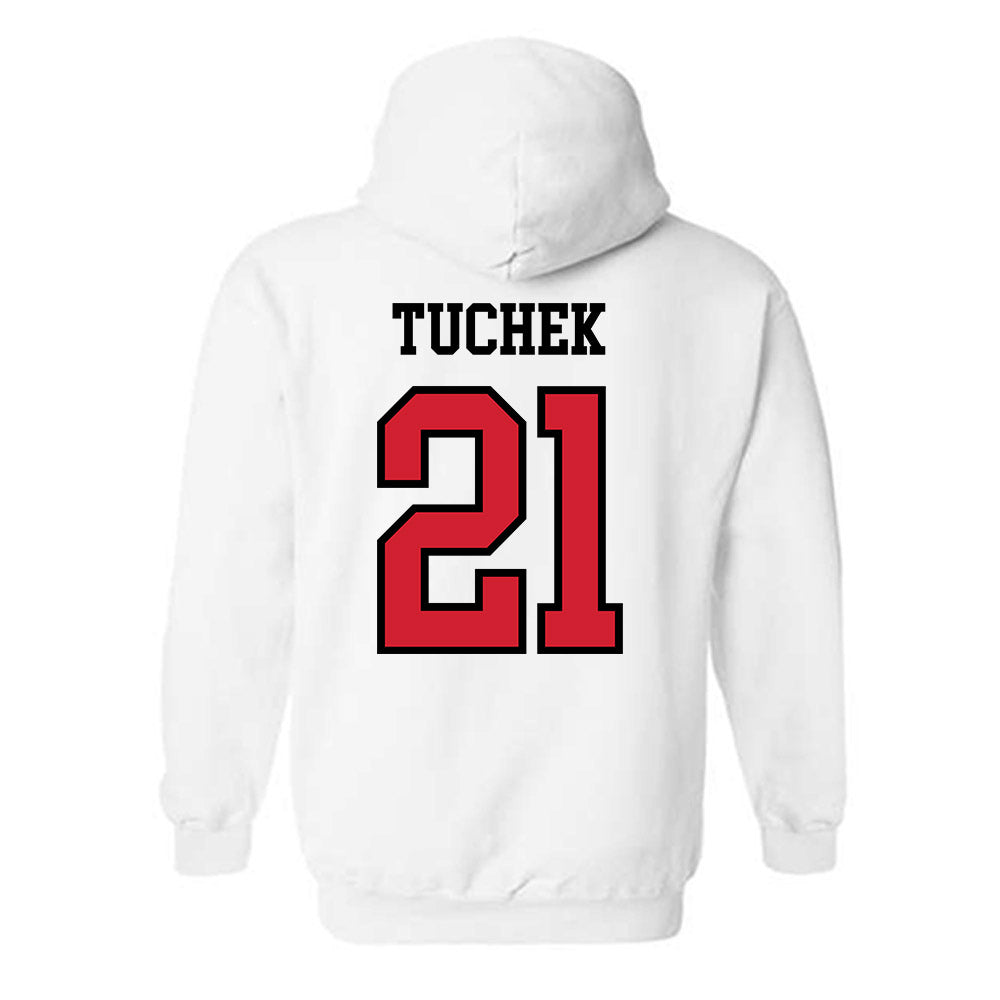 UNLV - NCAA Football : Josh Tuchek - Classic Shersey Hooded Sweatshirt-1