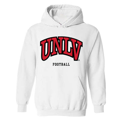 UNLV - NCAA Football : Andreas Diaz-Nicolaidis - Classic Shersey Hooded Sweatshirt-0