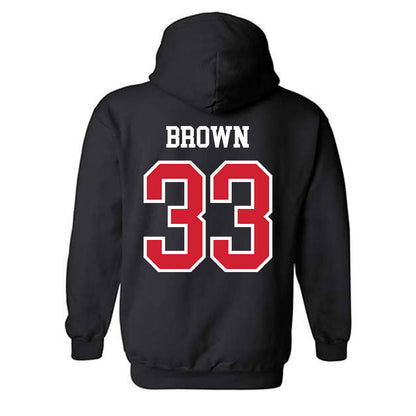 UNLV - NCAA Football : Cameron Brown - Classic Shersey Hooded Sweatshirt-1