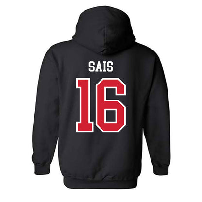 UNLV - NCAA Men's Soccer : Jace Sais - Classic Shersey Hooded Sweatshirt-1