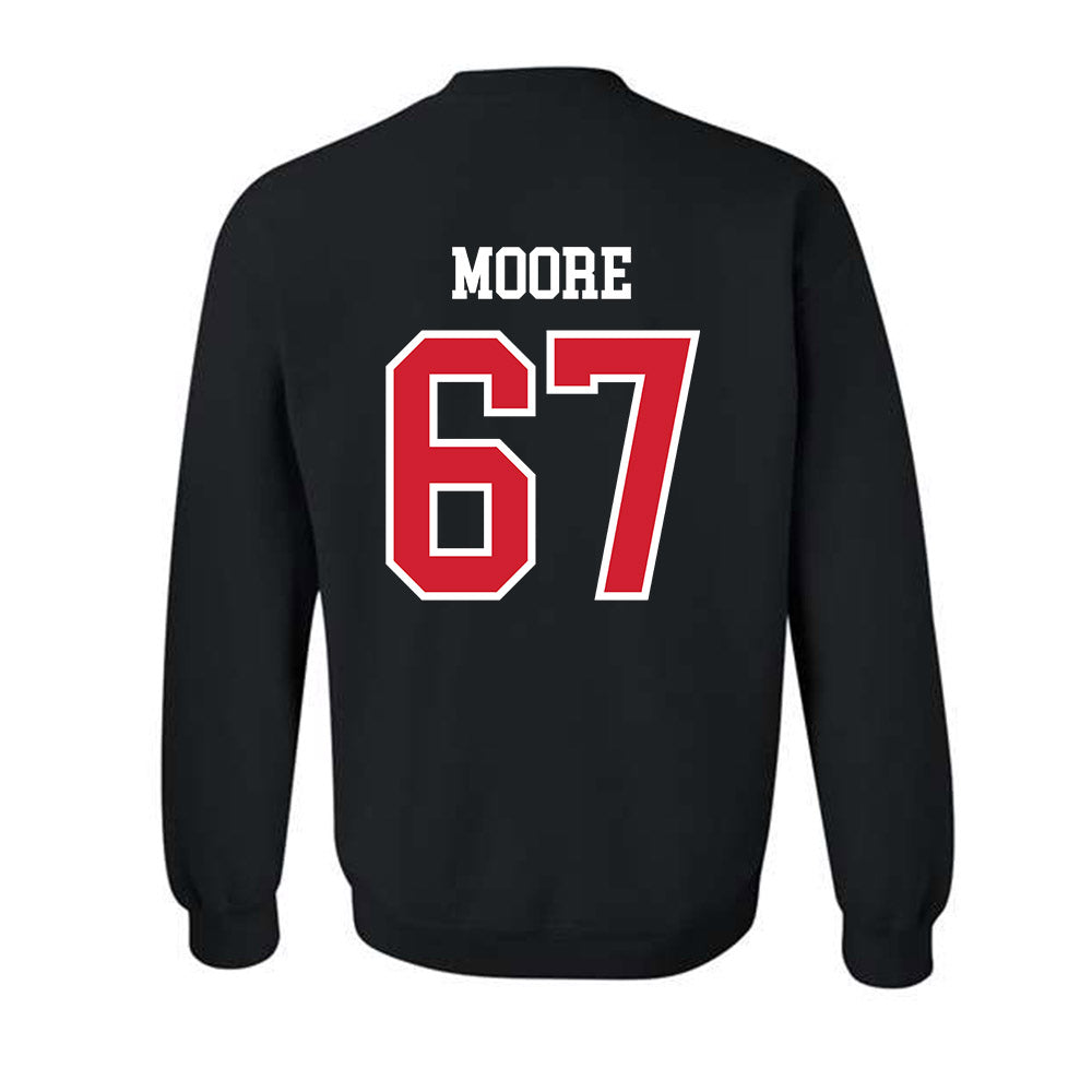 UNLV - NCAA Football : Toby Moore - Classic Shersey Crewneck Sweatshirt-1